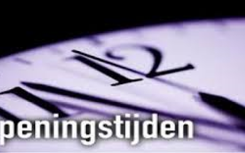 Openingstijden